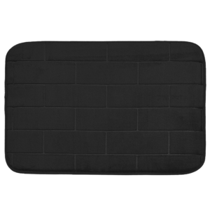 ALFOMBRA MEMORY FOAM LADRILLO NEGRO