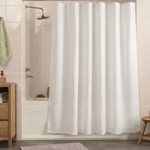 CORTINA DE BAÑO DE GASA CLAUDIA ADORNO