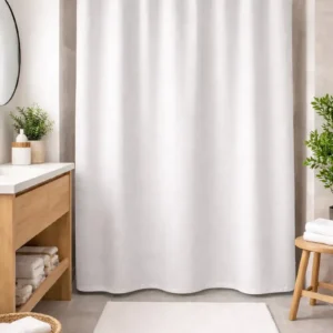 CORTINA DE BAÑO LINO PREMIUM CLAUDIA ADORNO