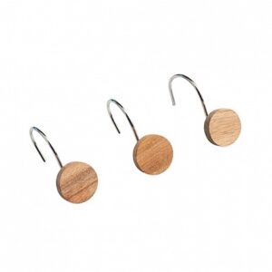 GANCHOS para CORTINA DE BAÑO ROUND