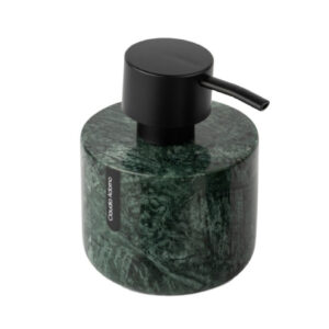 SET DE BAÑO - DISPENSER - LINEA INDIA MARMOL VERDE CLAUDIA ADORNO