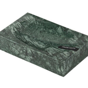 JABONERA DE BAÑO. LINEA INDIA MARMOL VERDE CLAUDIA ADORNO