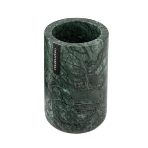 SET DE BAÑO - VASO - LINEA INDIA MARMOL VERDE CLAUDIA ADORNO