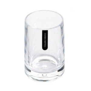 SET DE BAÑO - VASO - LINEA CRISTAL CLAUDIA ADORNO