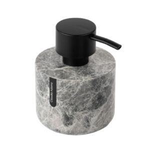 SET DE BAÑO - DISPENSER - LINEA TUNDLA MARMOL GRIS CLAUDIA ADORNO