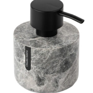 DISPENSER DE JABÓN. LINEA TUNDLA MARMOL GRIS CLAUDIA ADORNO