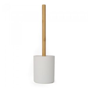 CEPILLO LIMPIA INODORO MICHIGAN WHITE & WOOD
