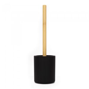 CEPILLO LIMPIA INODORO CLEVELAND BLACK & WOOD